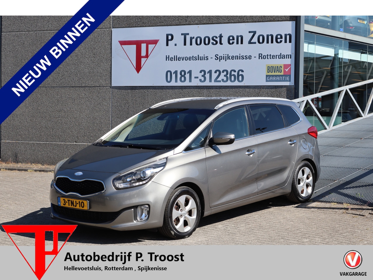 Kia Carens - 1.6 GDi Super Pack 7 Zits/Achteruitrijcamera/Navigatie/Stoel en Stuurverwarming/Parkeersen - AutoWereld.nl