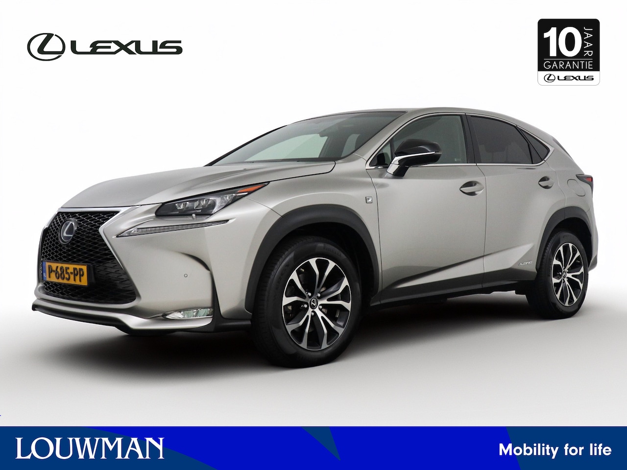 Lexus NX - 300h AWD F Sport Line | Dealer Onderhouden | Panoramadak | Parkeersensoren voor+achter | E - AutoWereld.nl