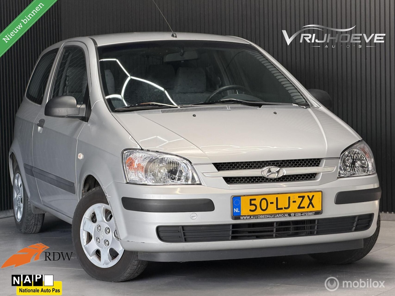 Hyundai Getz - 1.1i GL|NAP|APK|ELEKRAMEN|STUURBEKR - AutoWereld.nl