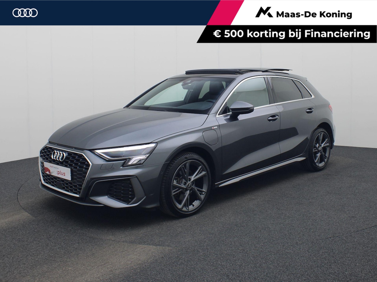 Audi A3 Sportback - 40 TFSIe 150kW/204PK S Edition · Panoramadak · Leder · Trekhaak · Garantie t/m 07-12-2028 - AutoWereld.nl