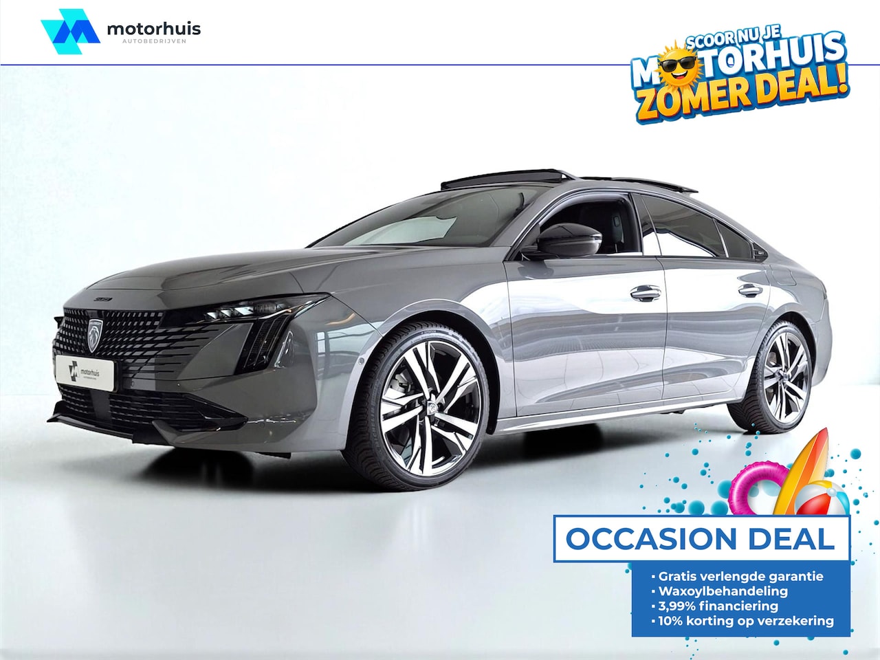 Peugeot 508 - 1.6 HYbrid 180pk GT AUTOMAAT LED WINTERPACK PANO - AutoWereld.nl