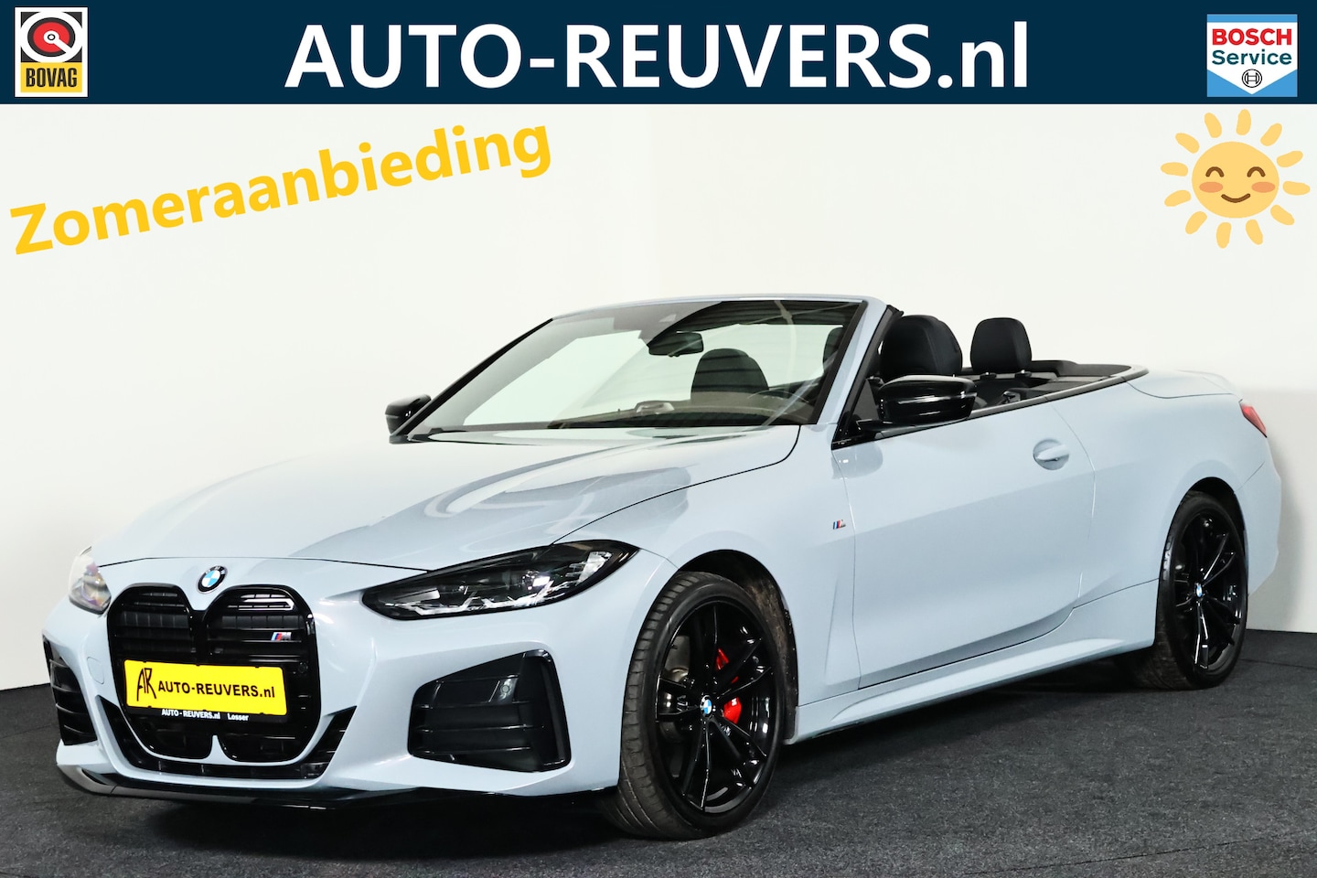 BMW 4-serie Cabrio - M440i xDrive M-Sport / Leder / LED / Harmankardon / Memory - AutoWereld.nl
