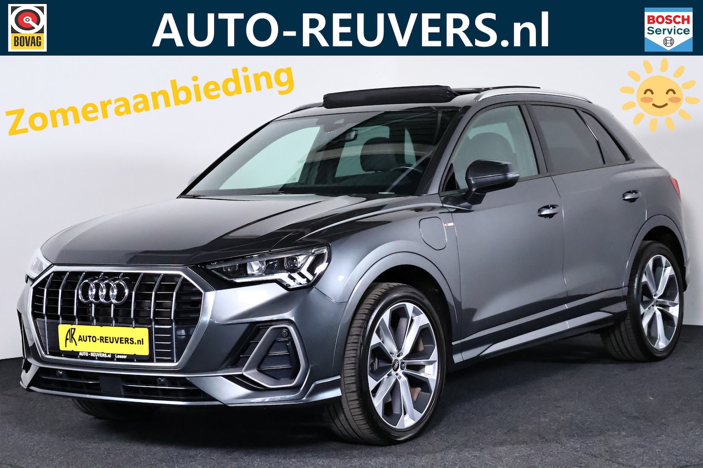 Audi Q3 - 45 TFSI e S-Line / Opendak / Cruise / Carplay / LED - AutoWereld.nl