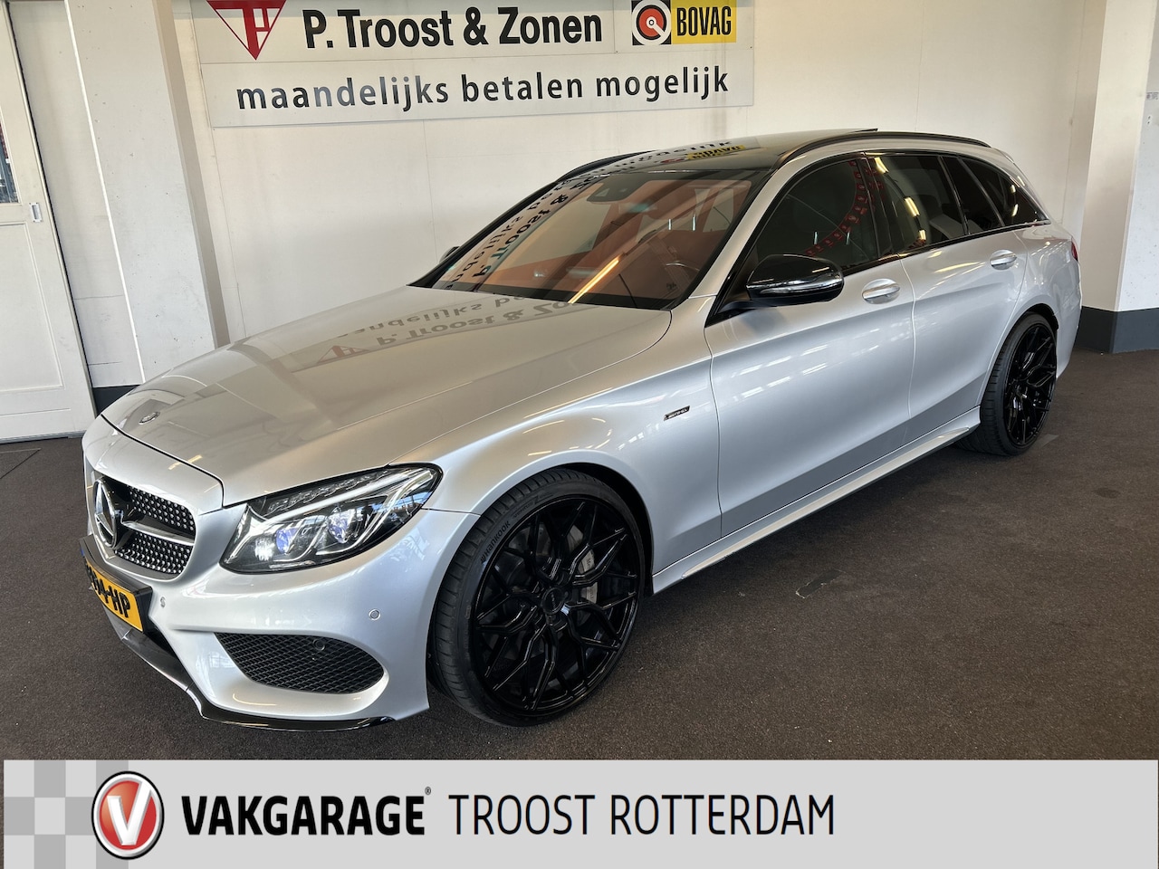 Mercedes-Benz C-klasse Estate - 450 AMG 4MATIC V6 368 PK | Panoramadak | Lederen bekleding | Cruise control | Climate cont - AutoWereld.nl