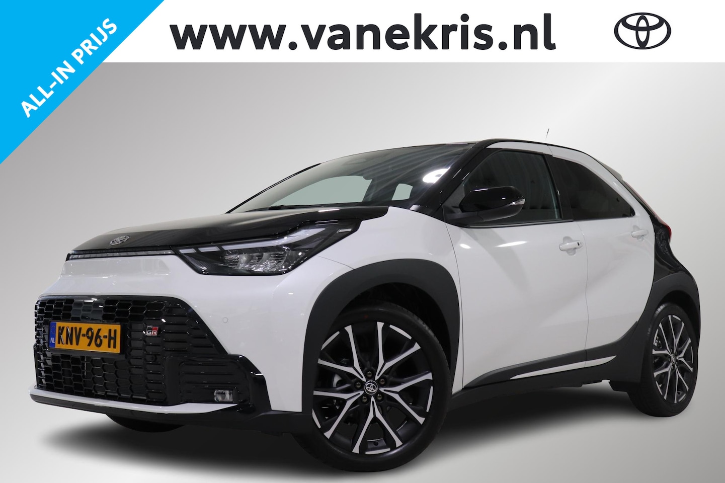 Toyota Aygo X - Hybrid 115 GR Sport Hybrid 115 GR Sport, JBL, Stoelverwarming, Sensoren, Apple Carplay/Android Auto! - AutoWereld.nl