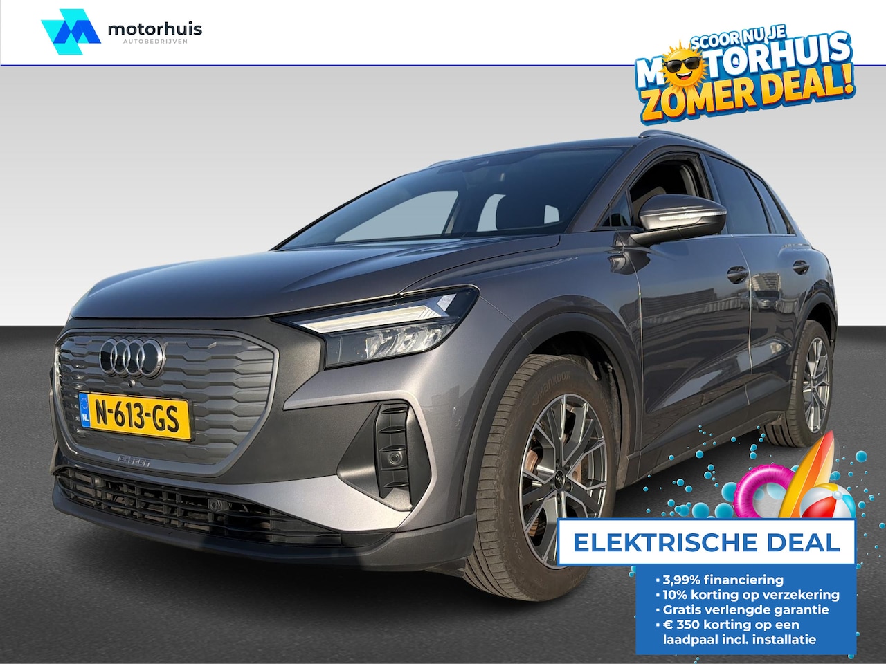 Audi Q4 e-tron - 40 Launch edition 77 kWh | Achteruitrijcamera | Audio installatie | Cruise control - AutoWereld.nl