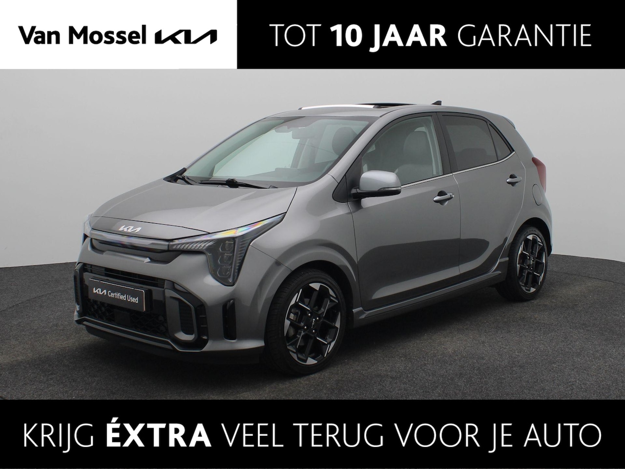 Kia Picanto - 1.0 DPI GT-Line | NIEUW MODEL | Schuif/Kanteldak | Stoel/Stuurverwarming | Camera | Naviga - AutoWereld.nl