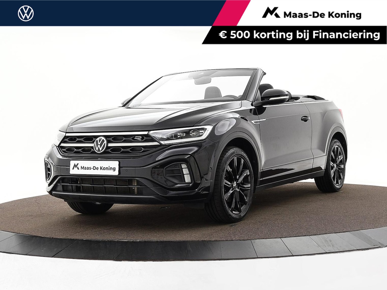 Volkswagen T-Roc Cabrio - 1.5 TSI 150pk DSG R-Line · Camera · Apple/Android Car Play · Stoel-& Stuurverwarming · P-S - AutoWereld.nl