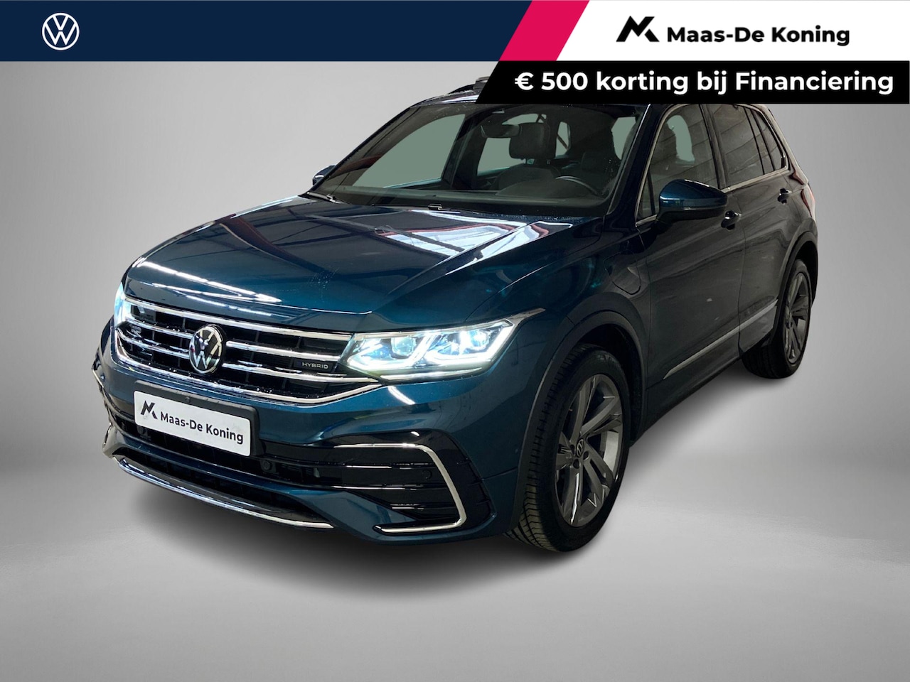 Volkswagen Tiguan - 1.4TSIeHybrid 180kW/245PK R-Line DSG · Panoramadak · Trekhaak · 360°Camera + Parkeersensor - AutoWereld.nl