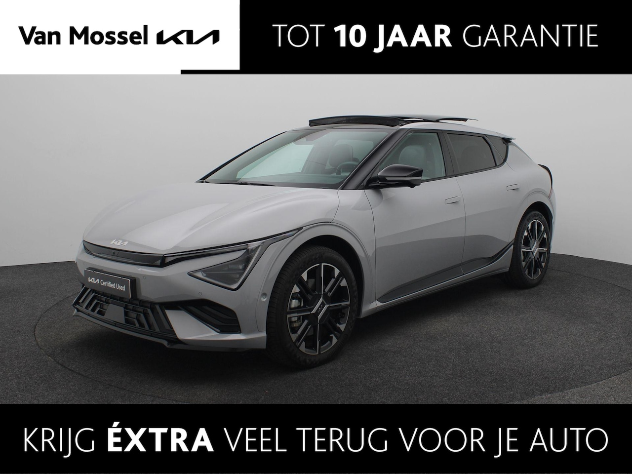 Kia EV6 - GT-Line AWD 84 kWh | Pano | Elek. Stoelen met Geheugen | Stoel en Stuur verwarming | Stoel - AutoWereld.nl