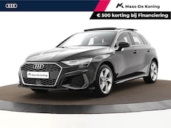 Audi A3 Sportback - 40 TFSIe 204pk S-tronic S Edition · Panoramadak · Apple/Android Car Play · Lederen Bekledi