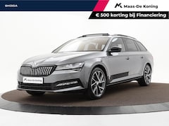 Skoda Superb Combi - 1.4 TSI iV 218pk DSG Sportline Business · Panoramadak · 360 Camera · Inklap. Trekhaak · Ma