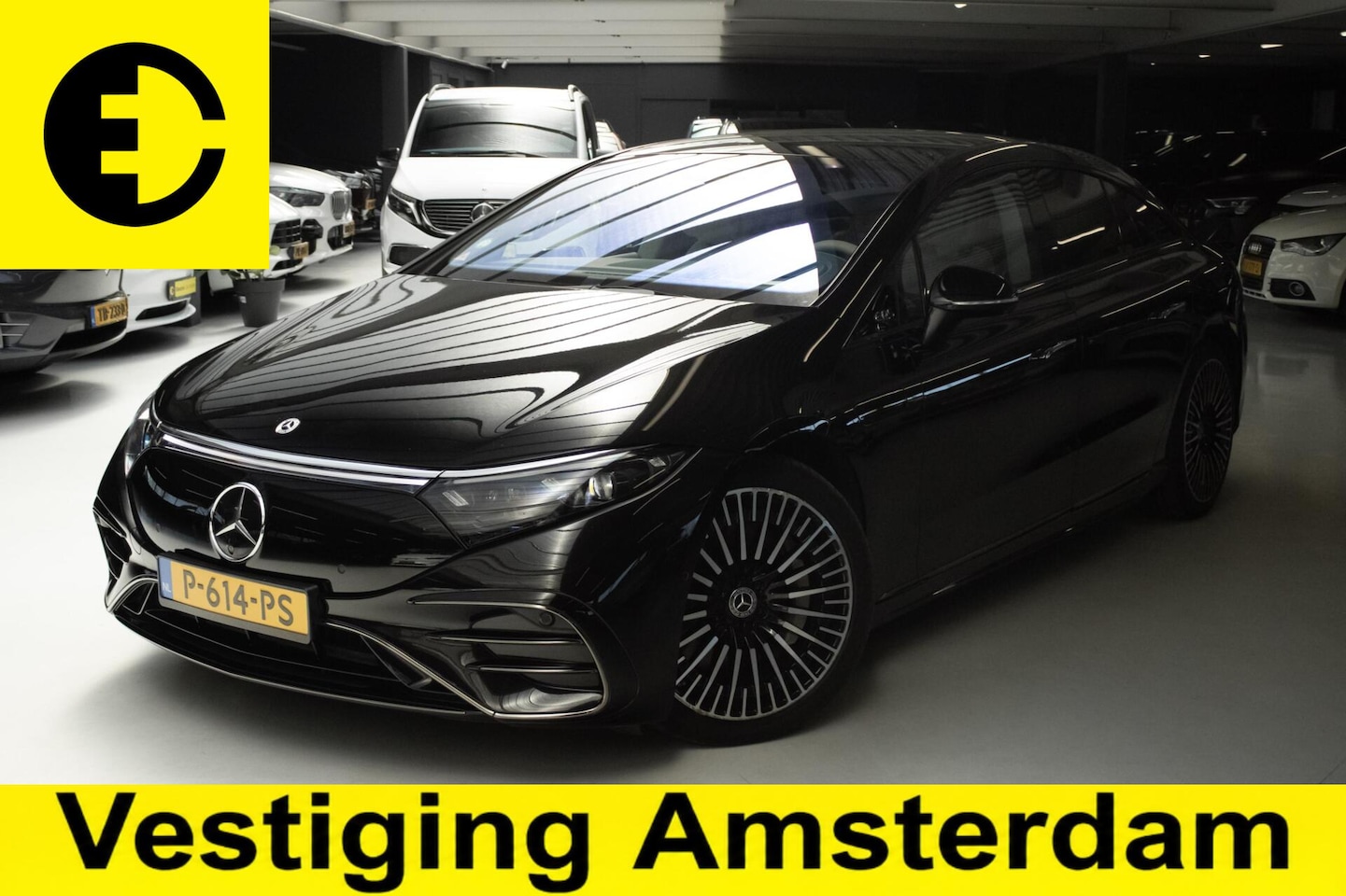 Mercedes-Benz EQS - 580 4MATIC AMG Line 108 kWh | Stoelverkoeling | Panorama dak | Incl.BTW - AutoWereld.nl