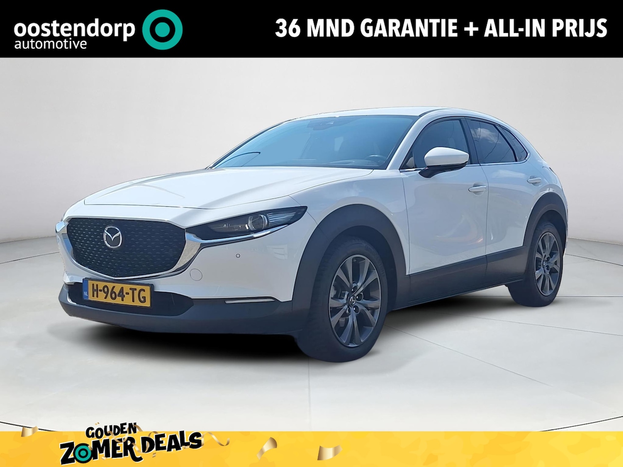 Mazda CX-30 - 2.0 e-SkyActiv-X M Hybrid Luxury | Apple Carplay/Android Auto | elektrische achterklep | S - AutoWereld.nl
