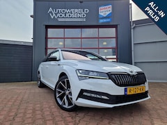 Skoda Superb Combi - 1.4 TSI iV Sportline Business 12 MND BOVAG GAR| STUUR+STOELVERW|TREKHAAK|CAMERA|ACC|NAVI|C