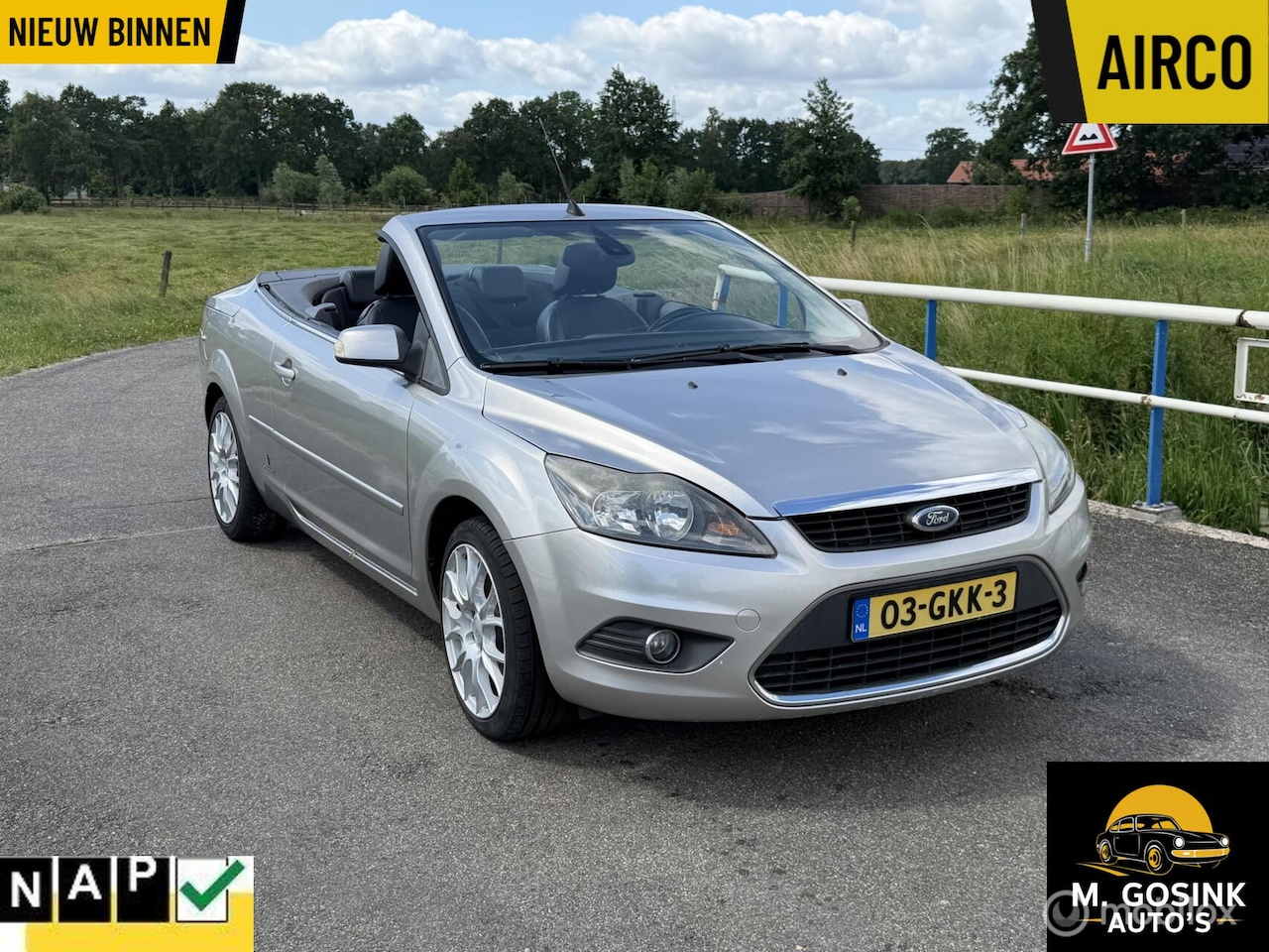 Ford Focus Coupé-Cabriolet - 2.0 Titanium Leder apk nieuw Nap - AutoWereld.nl