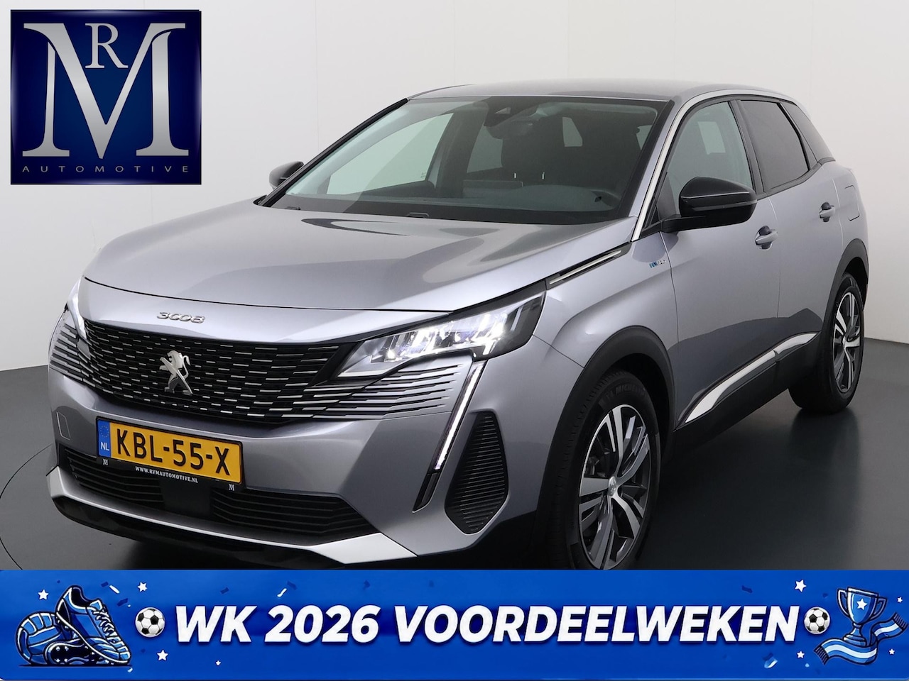 Peugeot 3008 - 1.6 HYbrid 225 Allure Pack Business VAN: 24.900,- VOOR: 21.877,- UW WKVOORDEEL: 3.023,- |P - AutoWereld.nl