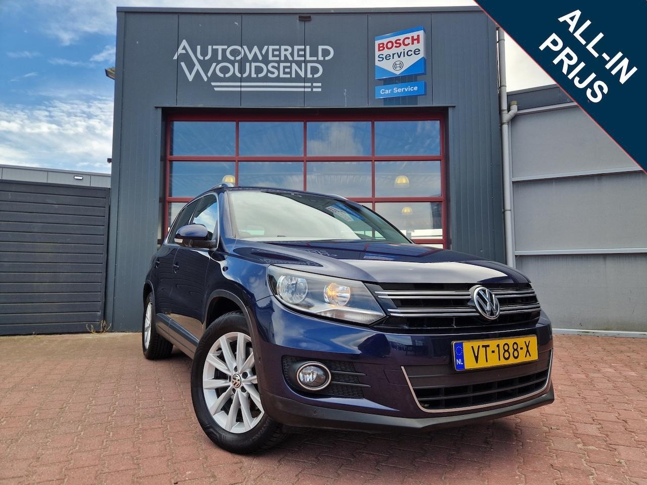 Volkswagen Tiguan - 2.0TDI Comfortl. 6 MND BOVAG GAR | GRIJS KENTEKEN | ECC | PDC V+A | NAVI | CRUISE | TREKHA - AutoWereld.nl