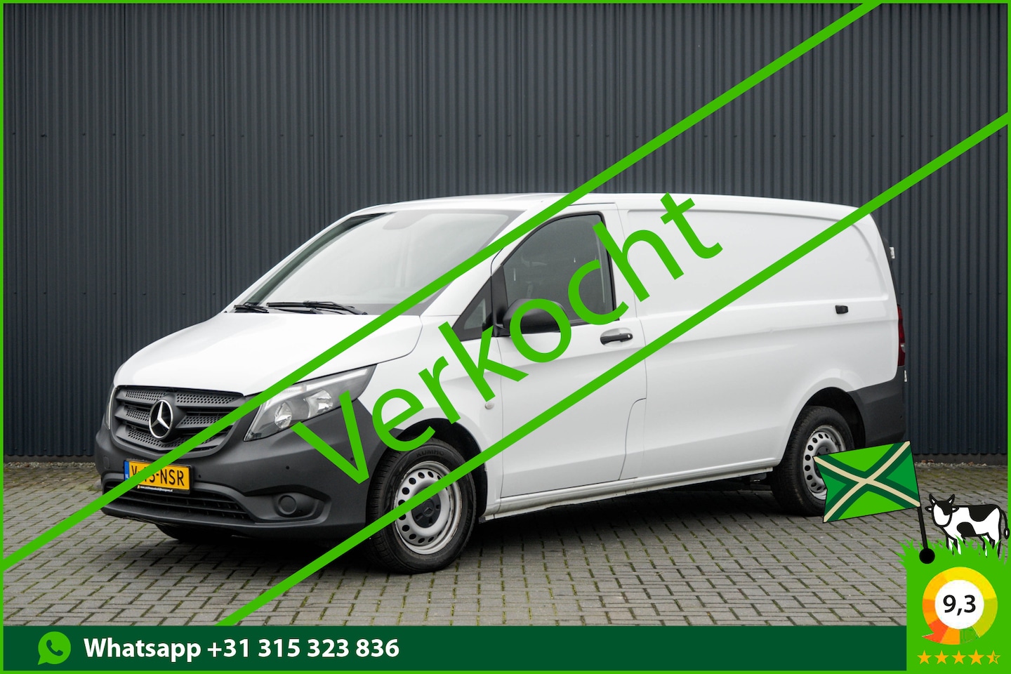 Mercedes-Benz Vito - **116 CDI L2H1 | 160PK | Camera | Carplay | PDC | Cruise | Stoelverwarming | Airco** - AutoWereld.nl