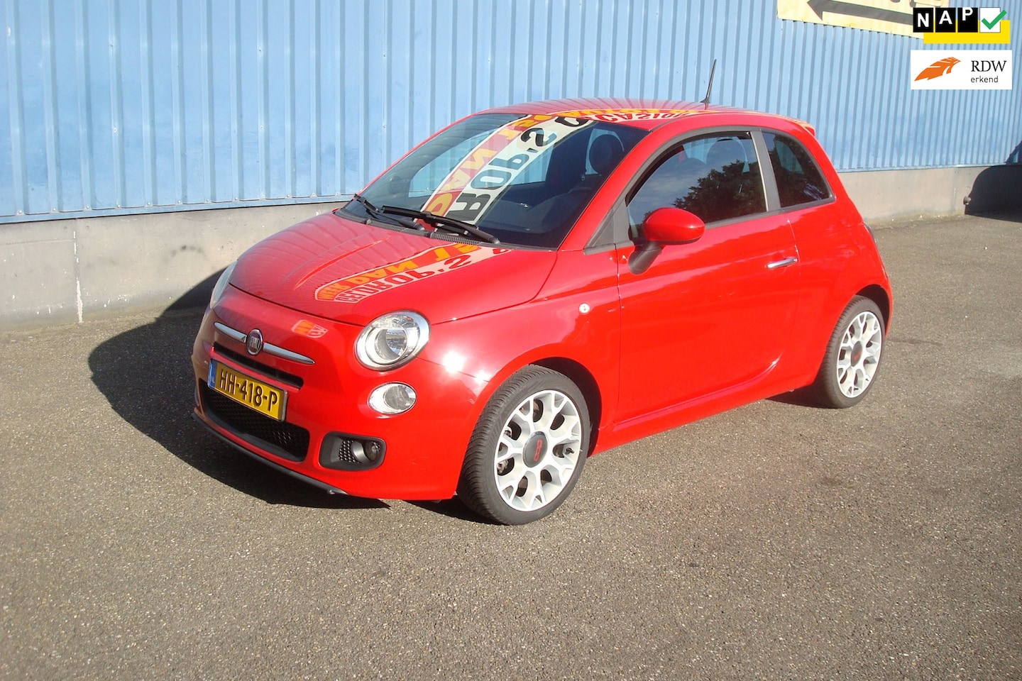 Fiat 500 - 0.9 TwinAir Turbo 500S 0.9 TwinAir Turbo 500S, 1E eigenaar, NL auto, airco - AutoWereld.nl