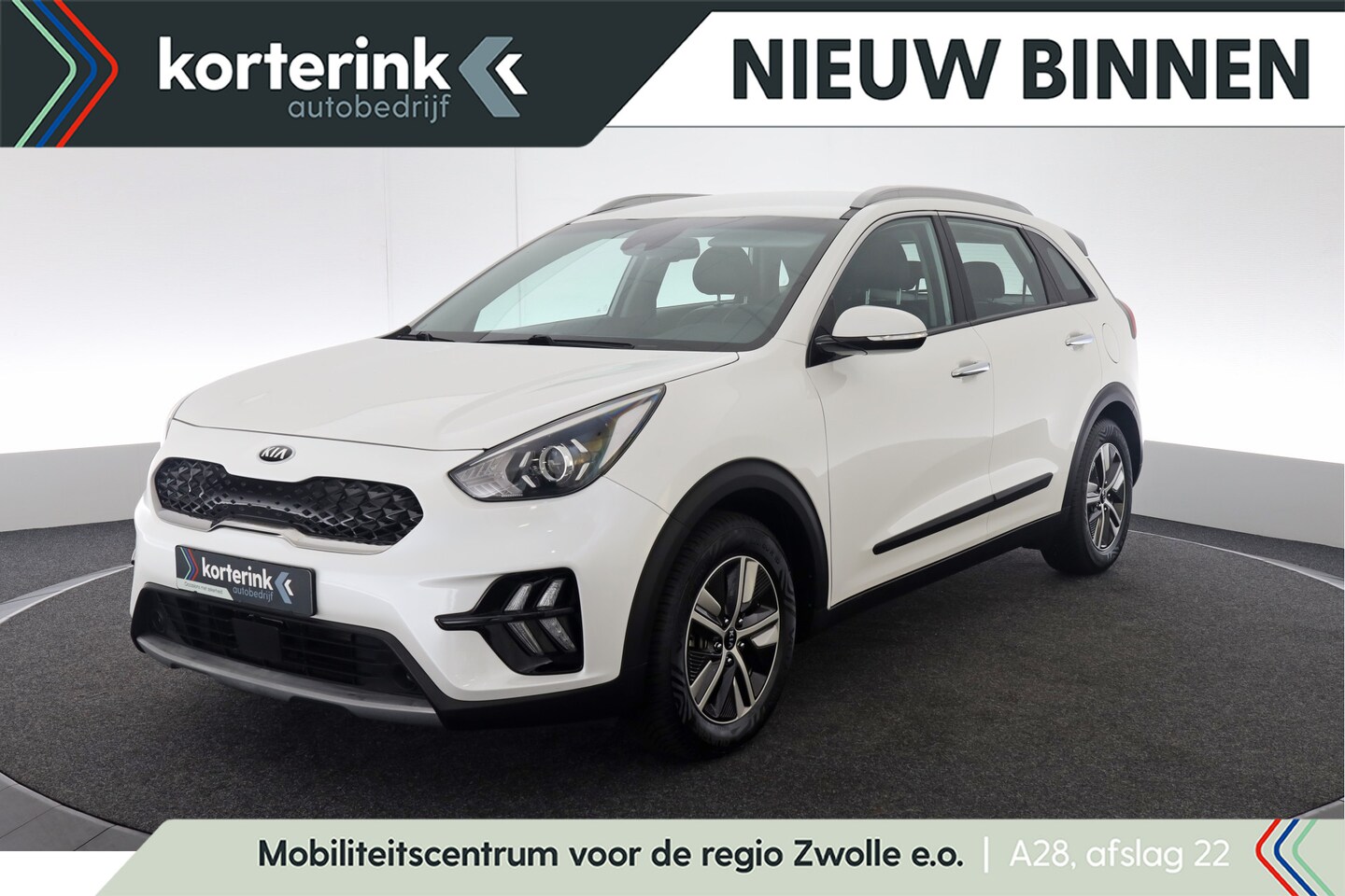 Kia Niro - 1.6 GDi Hybrid DynamicLine | Trekhaak - AutoWereld.nl