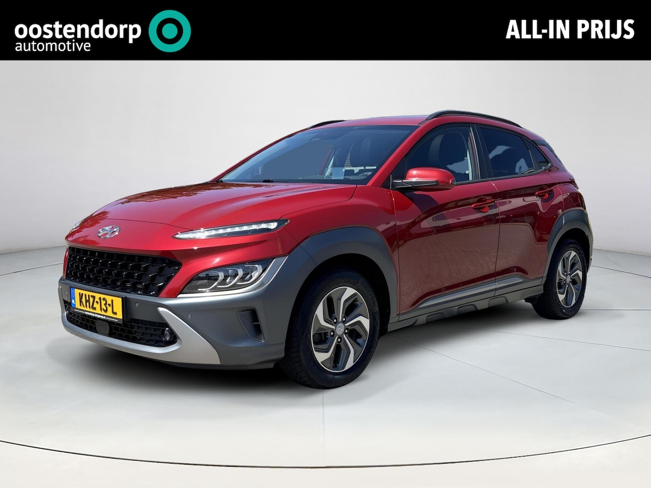 Hyundai Kona - 1.6 GDI HEV Premium Sky | All-in prijs | Automaat | Schuifdak | Stoelventilatie - AutoWereld.nl
