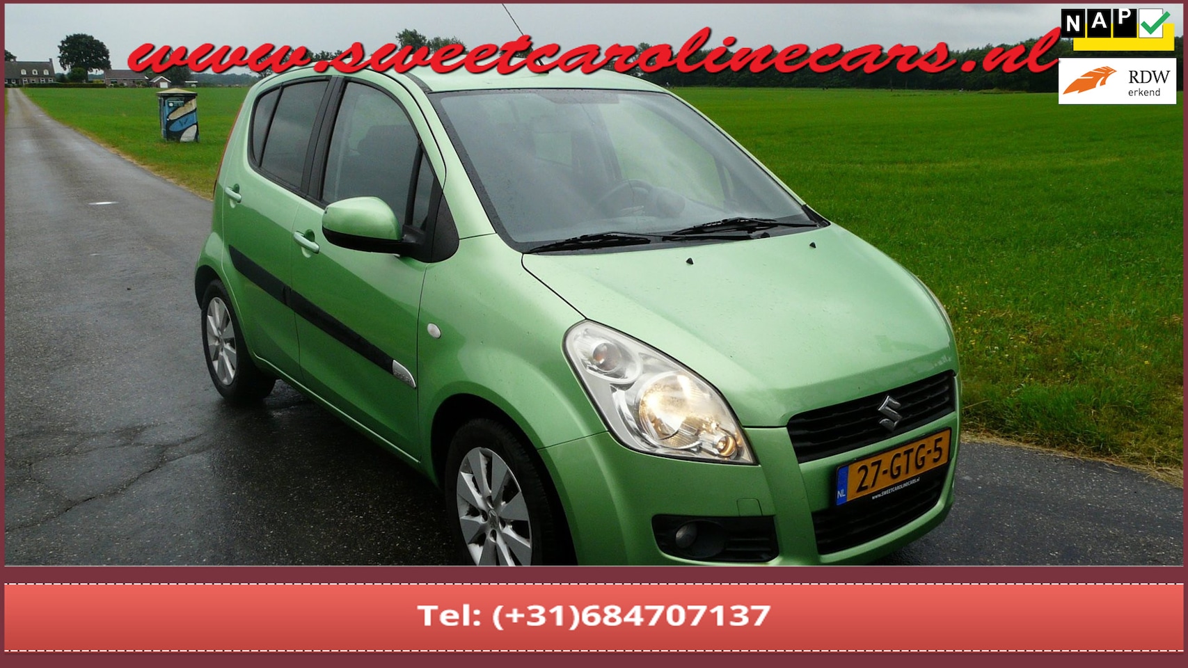 Suzuki Splash - 1.0 Exclusive 1.0 Exclusive,Airco,Elec.pakket,Lmv's! - AutoWereld.nl