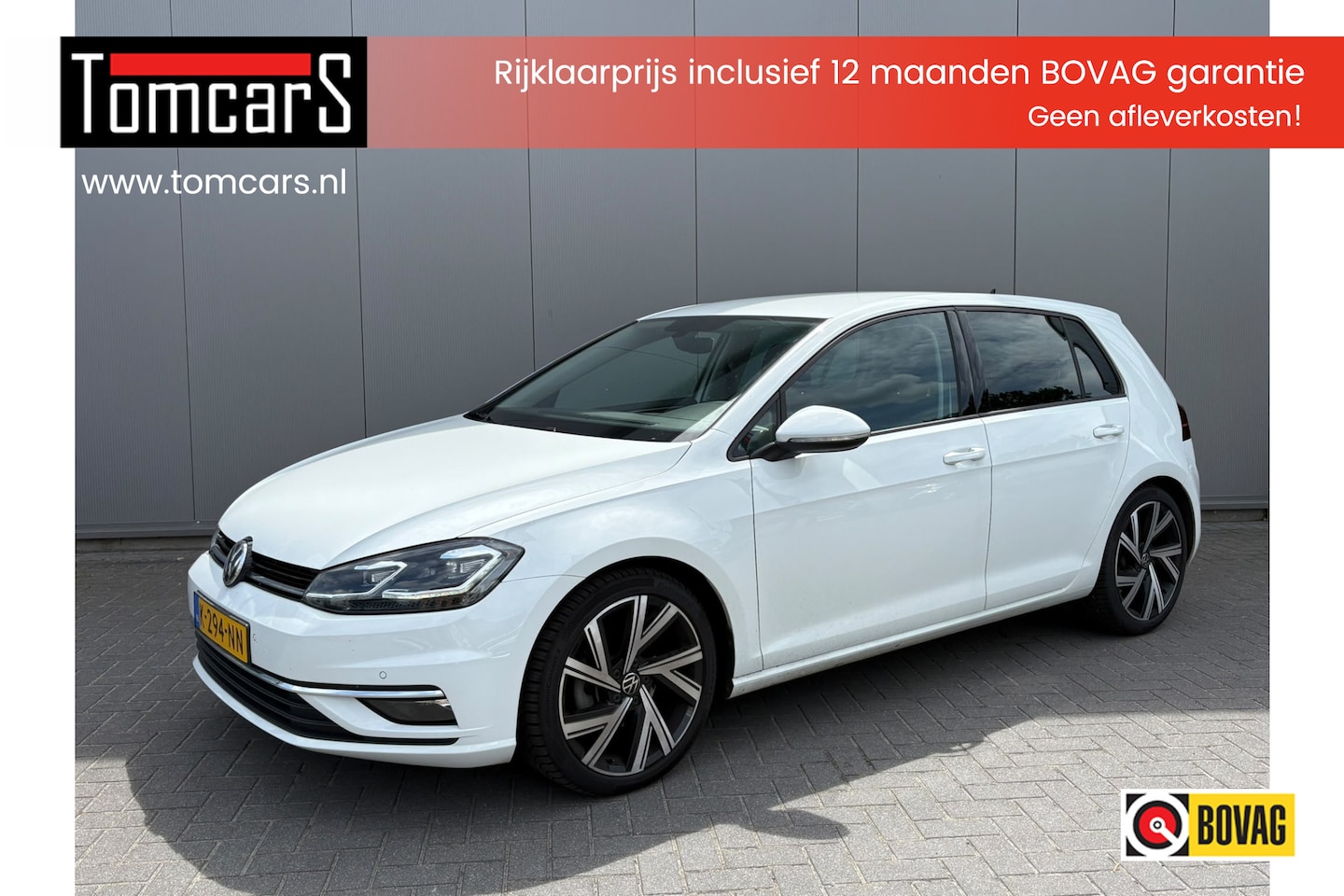 Volkswagen Golf - 1.5 TSI 150PK Automaat Highline Navigatie/Carplay-android/Stoelverwarming/Adapt.cruise - AutoWereld.nl