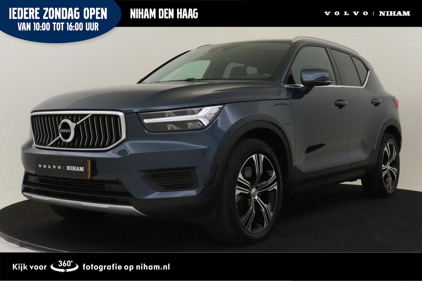 Volvo XC40 - T4 RECHARGE INSCRIPTION -LEDER|CAMERA|KEYLESS|ADAP.CRUISE|TREKHAAK|CARPLAY|PRIVACY.GLAS|19 - AutoWereld.nl
