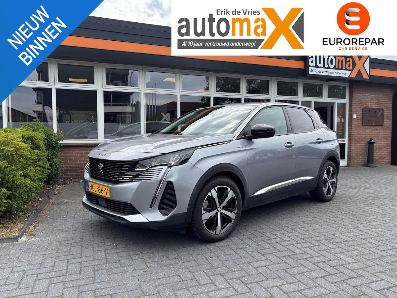 Peugeot 3008 - 1.6 HYbrid 225 Allure |Camera|Keyless| - AutoWereld.nl