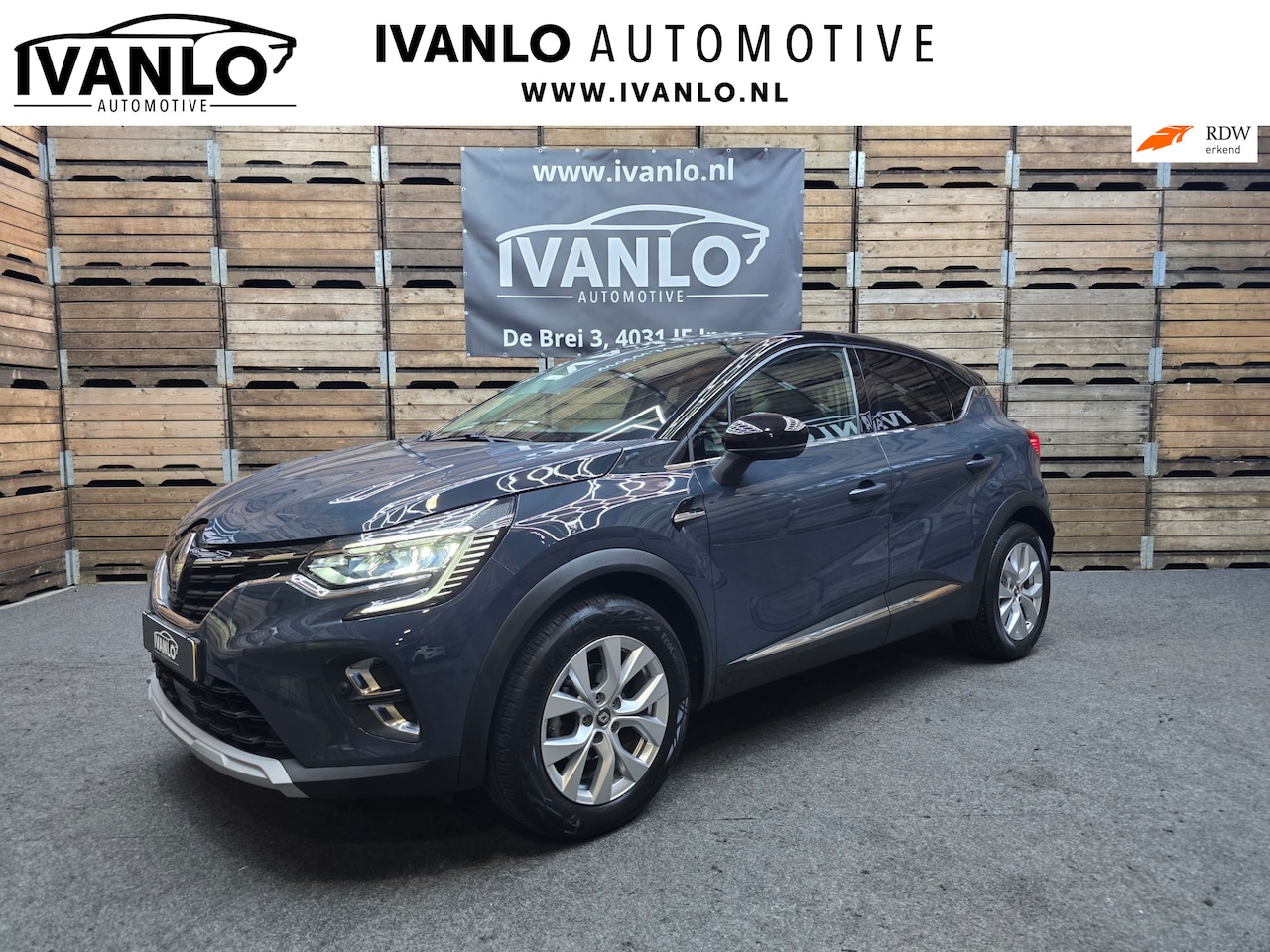 Renault Captur - 1.3 TCe 130 Intens Trekhaak LED Navi Clima Cruise Camera LM - AutoWereld.nl