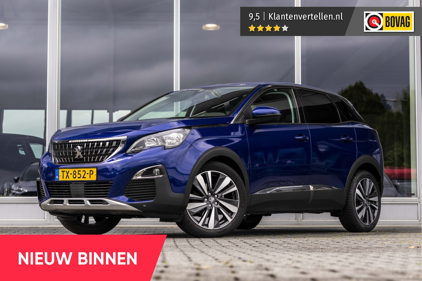Peugeot 3008 - 1.2 PureTech Blue Lease Premium | Camera | Trekhaak | 19" - AutoWereld.nl