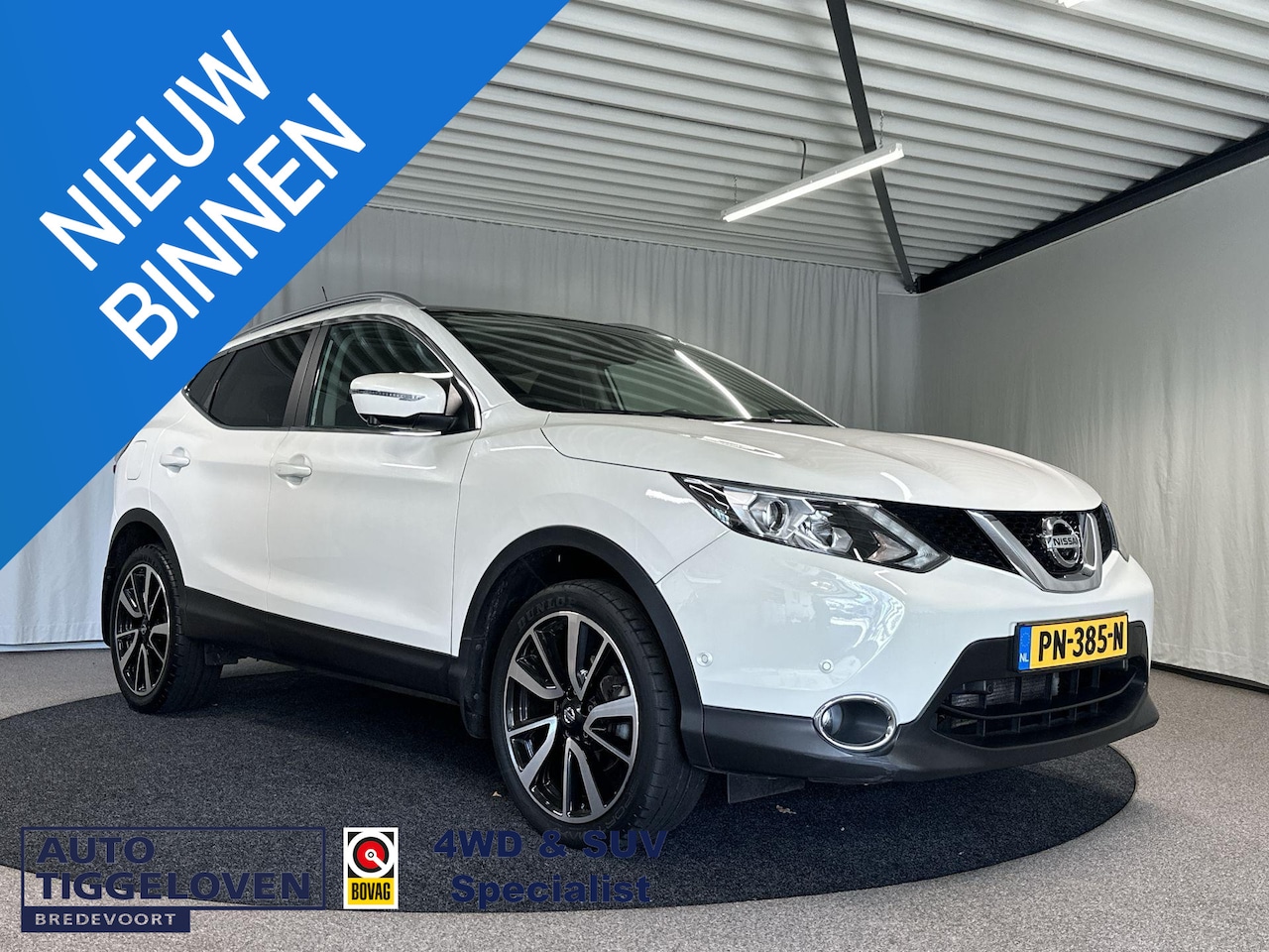 Nissan Qashqai - 1.2 Tekna Trekhaak | Pano | Leder | 360 Camera - AutoWereld.nl