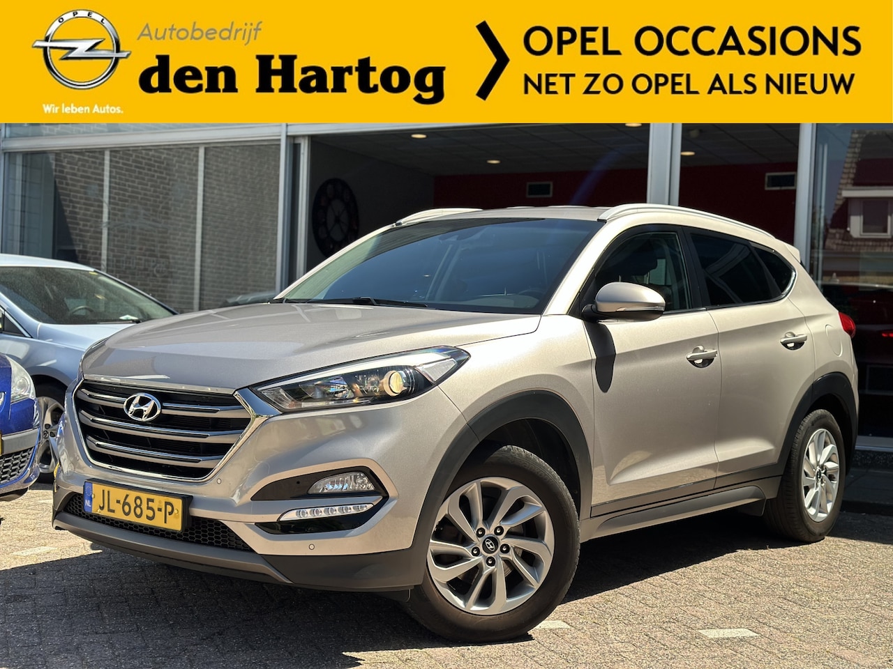 Hyundai Tucson - 1.6 GDi Comfort Trekhaak/ECC/Stoelverwarming/Navi. - AutoWereld.nl