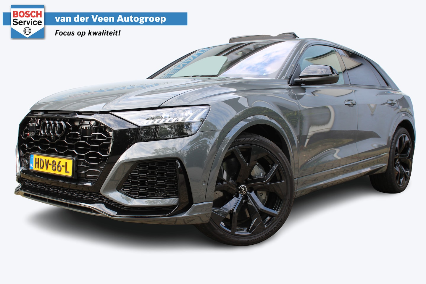 Audi Q8 - 4.0 TFSI RS Q8 quattro 600pk | Panorama dak | Keramische remschijven | Alcantara hemel | L - AutoWereld.nl