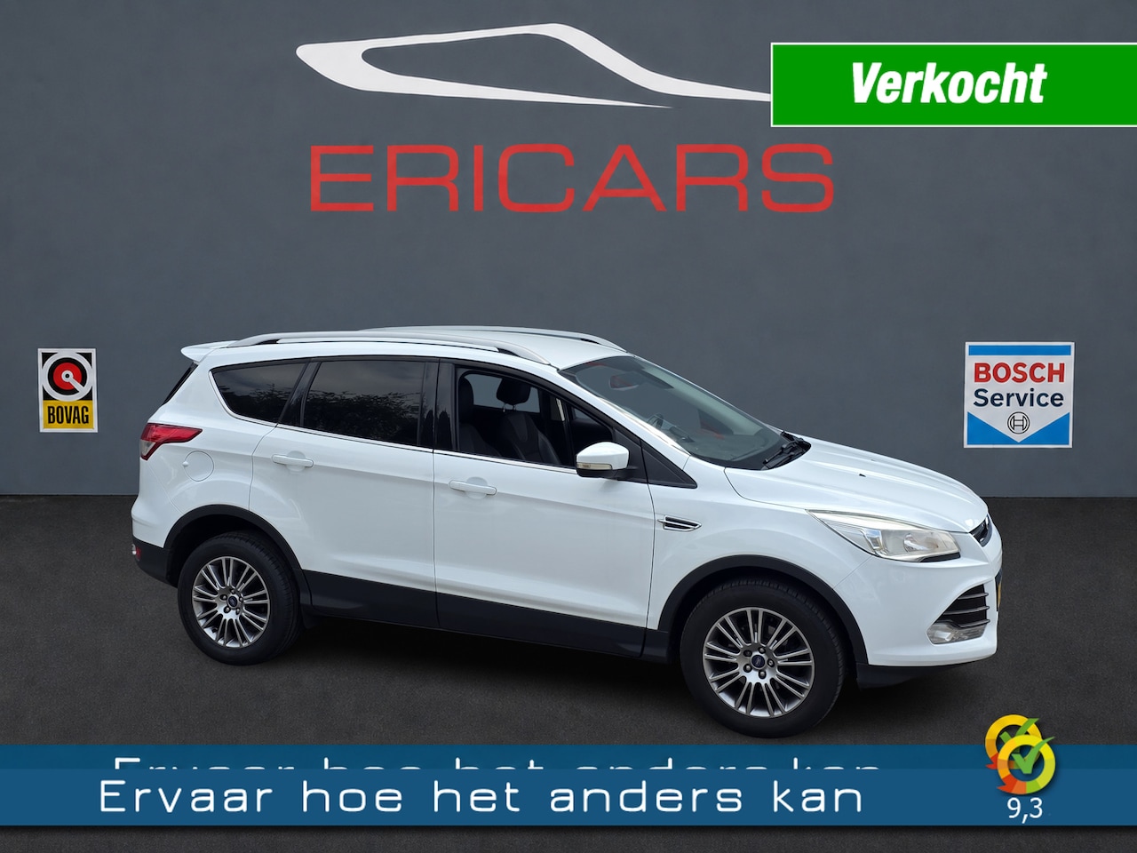 Ford Kuga - 1.6 Titanium AIRCO KEYLESS LEER STOF PDC CC - AutoWereld.nl