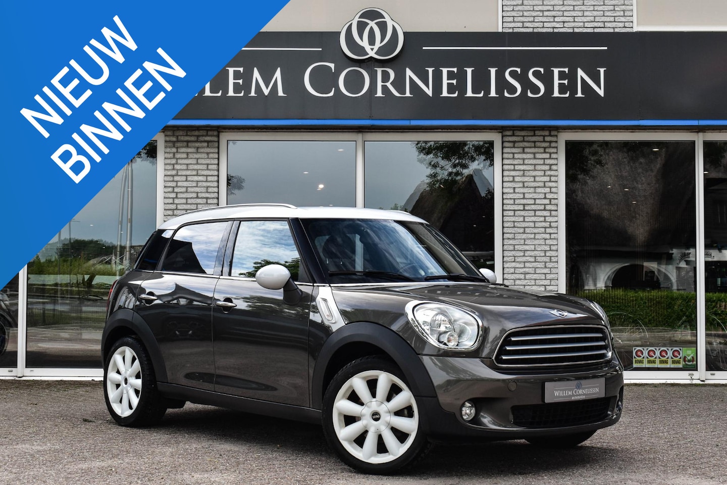 MINI Countryman - 1.6 Cooper Chili Leder Sportstoelen NL Auto 18" Bl - AutoWereld.nl