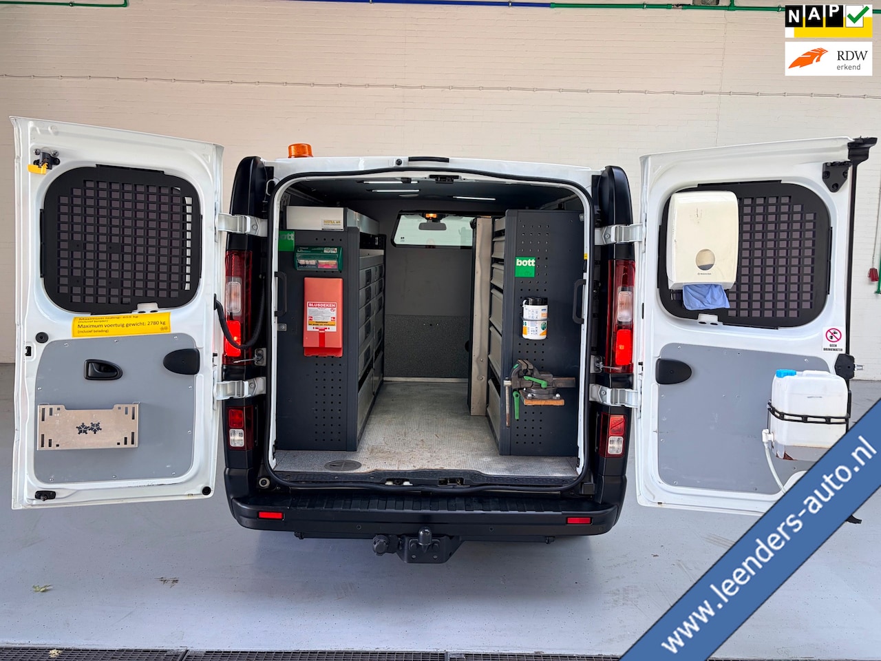 Renault Trafic - Servicewagen 1.6 dCi euro6 T27 L1H1 Comfort Bott inrichting Victron v230 Standkachel Trekh - AutoWereld.nl