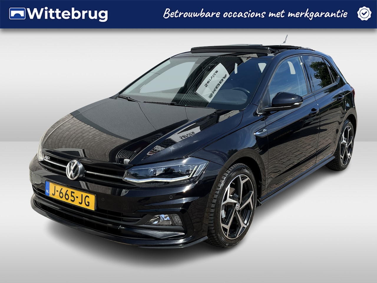 Volkswagen Polo - 1.0 TSI R-Line / PANO / CAMERA / PARK. SENSOREN / DIGITAL DASHBOARD / APP-CONNECT/ LED / N - AutoWereld.nl