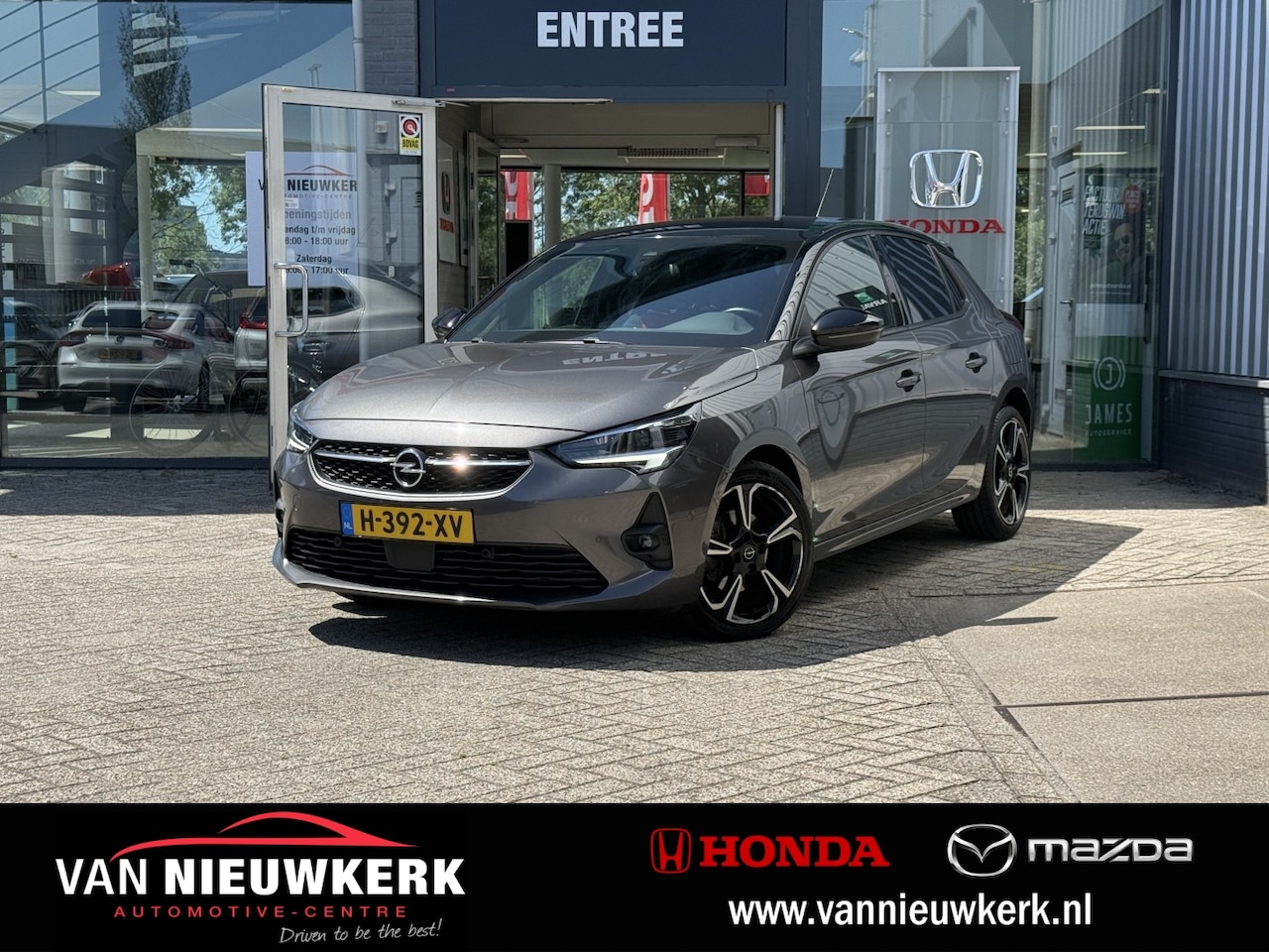 Opel Corsa - 1.2 Turbo 100pk GS Line Automaat | Clima | Cruise | Stoelverwarming | NL Auto | - AutoWereld.nl