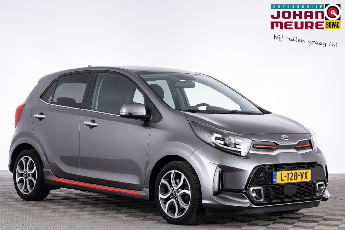 Kia Picanto - 1.0 DPi GT-Line | LEDER | ECC ✅ 1e Eigenaar . - AutoWereld.nl