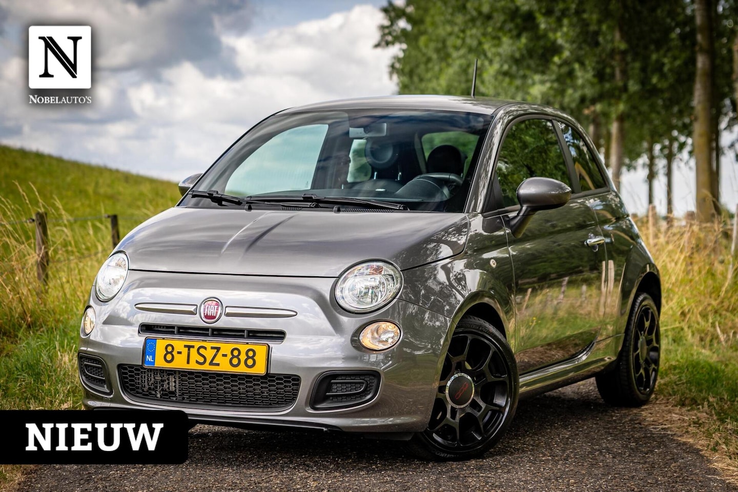 Fiat 500 - 0.9 TwinAir Turbo Lounge |Nap |LM Velgen |Netjes - AutoWereld.nl