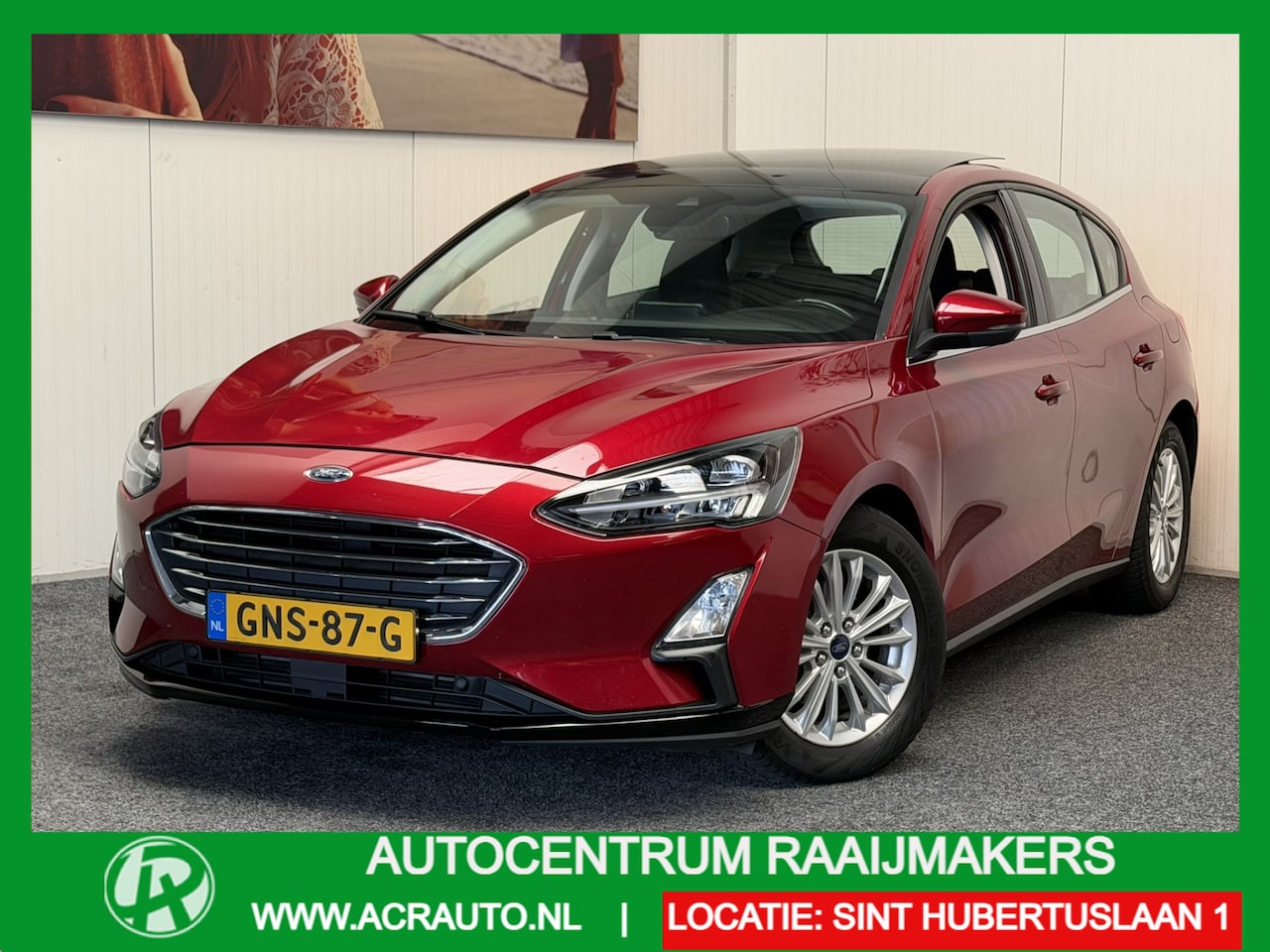 Ford Focus - 1.0 ECOBOOST TITANIUM BUSINESS AFN. TREKHAAK PANORAMA SCHUIF/KANTELDAK NAVIGATIE CRUISE CO - AutoWereld.nl