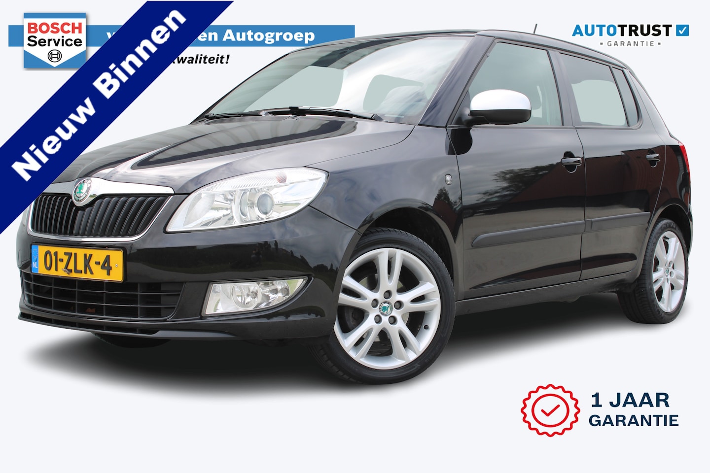 Skoda Fabia - 1.2 TSI Tour | Cruise control | Airco | Radio | NAP kilometerstand | Verwarmbare spiegels - AutoWereld.nl