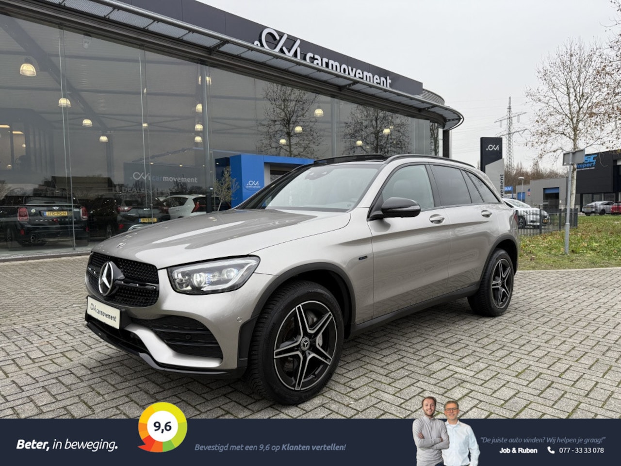 Mercedes-Benz GLC-klasse - 300e 4M AMG Styling I Night I Pano I Trekhaak I Camera I 19'' - AutoWereld.nl