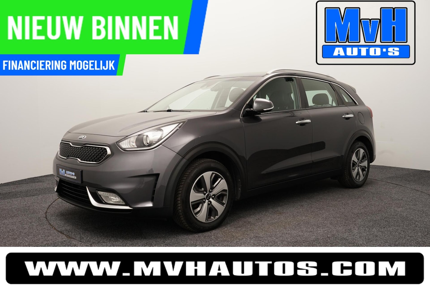 Kia Niro - 1.6 GDi Hybrid DynamicLine|CARPLAY|NAVI|CAMERA|LED - AutoWereld.nl