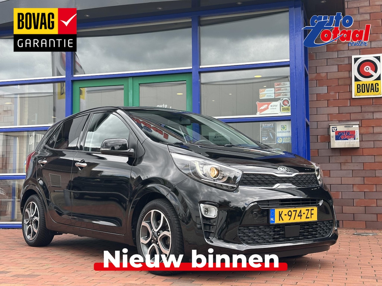 Kia Picanto - 1.0 DPi DynamicPlusLine Airco | Trekhaak | Dealer onderhouden! - AutoWereld.nl