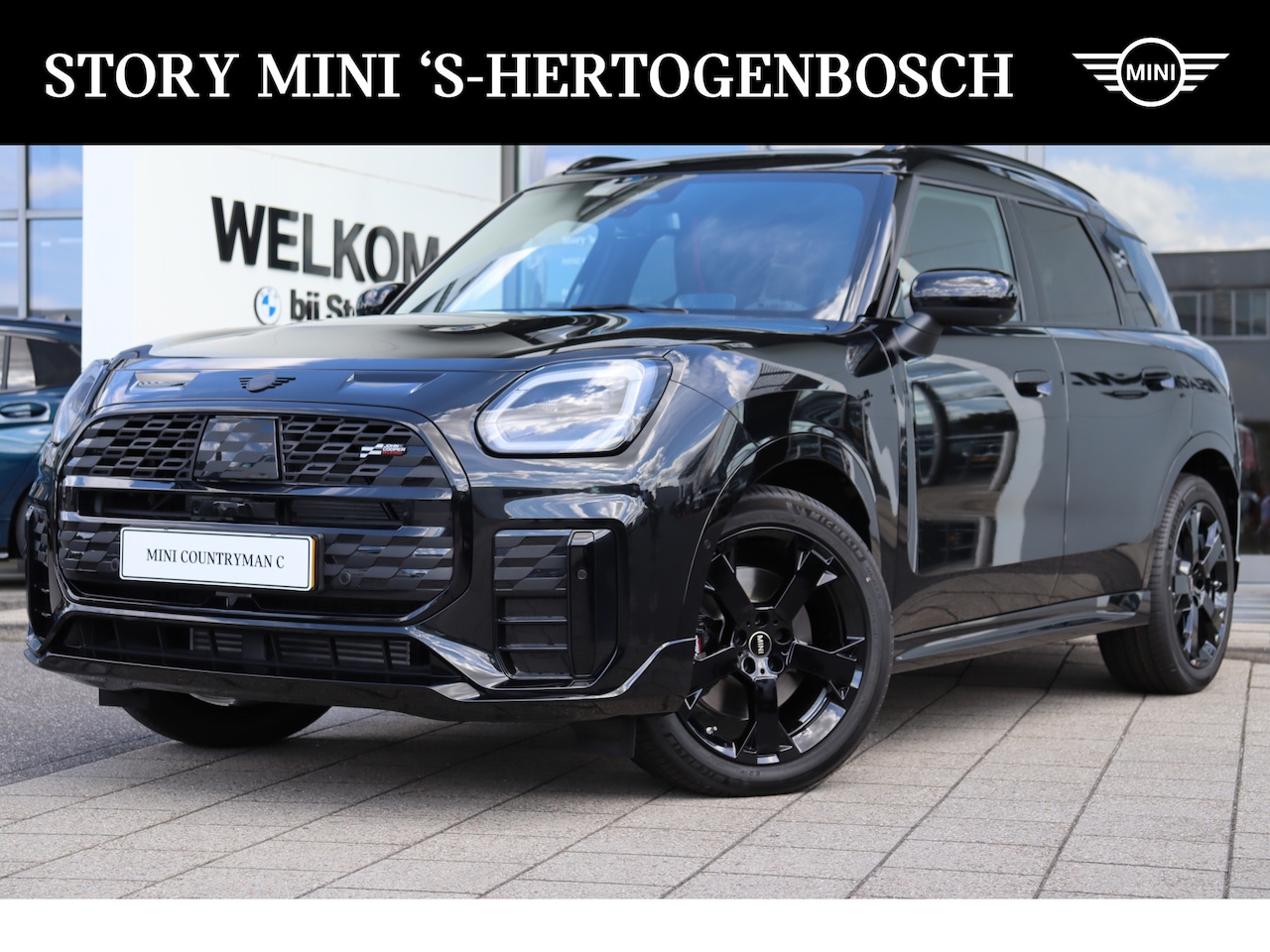 MINI Countryman - C Automaat / John Cooper Works / Pakket L / 19" JCW Runway Spoke black - AutoWereld.nl