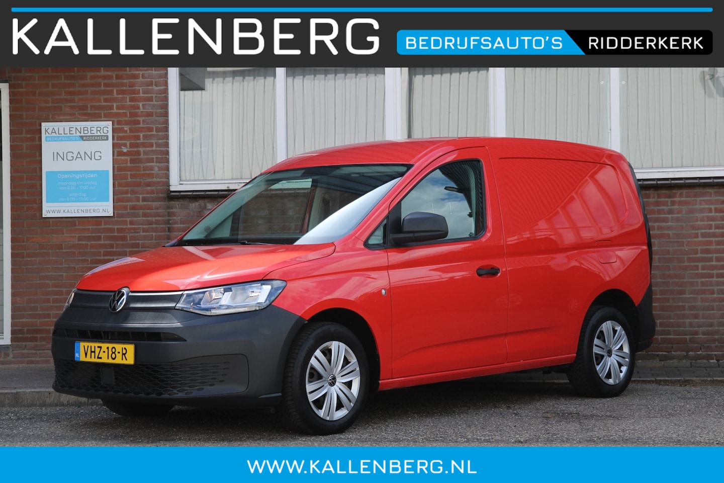 Volkswagen Caddy Cargo - 2.0 TDI 102PK Trend / Trekhaak / Dealer onderhouden!! - AutoWereld.nl