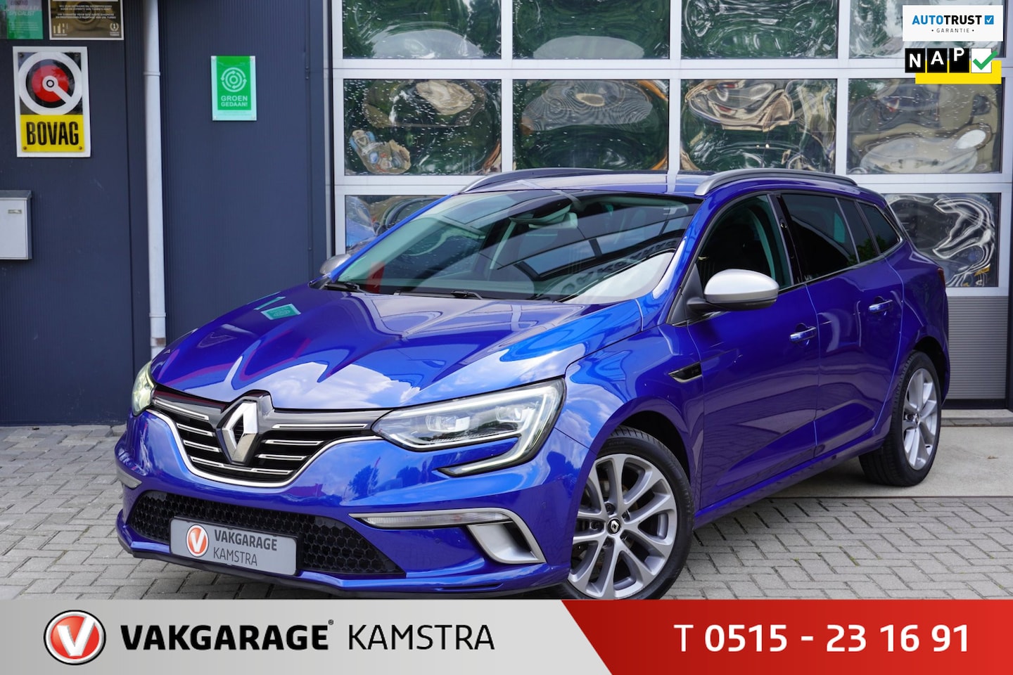Renault Mégane Estate - 1.2 TCe GT-Line NAP/Nav/PDC/blue tooth - AutoWereld.nl